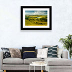 Rolling Hills with Pond Wall Art