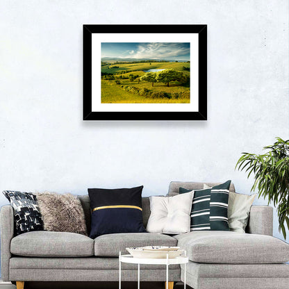 Hilly Landscape Wall Art