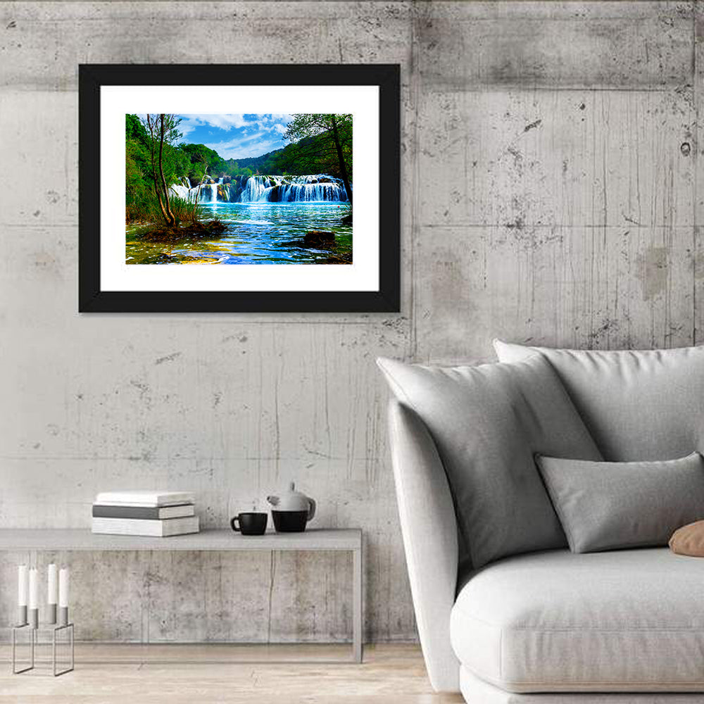 Krka Waterfall Wall Art