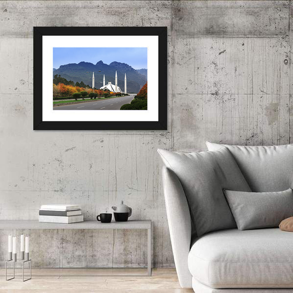 Faisal Mosque Islamabad Wall Art
