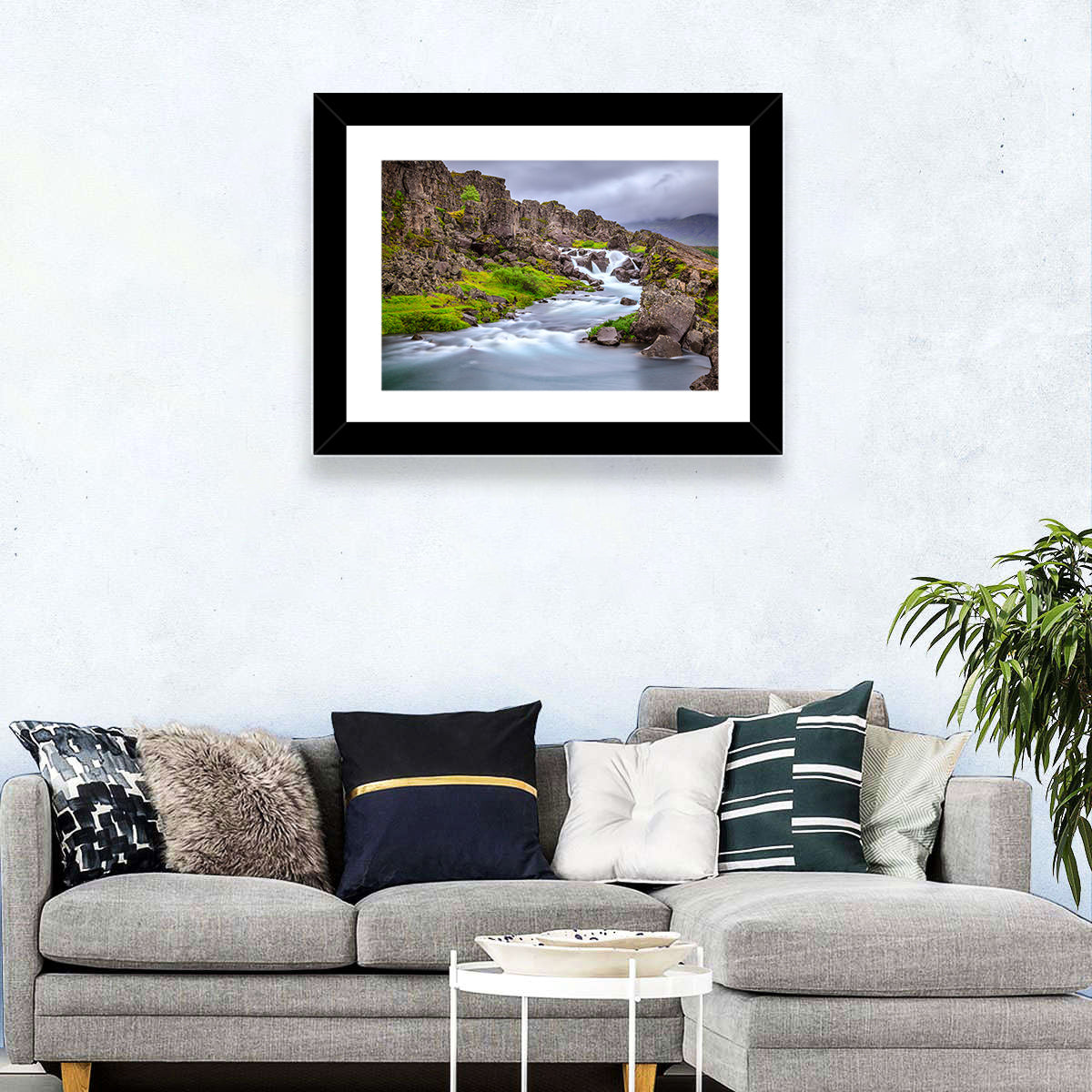 Thingvellir Stream Wall Art