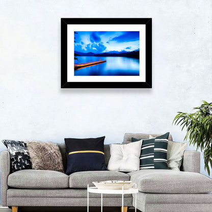 Lake Santeetlah Night Wall Art
