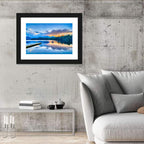 Santeetlah Lake at Golden Hour Wall Art