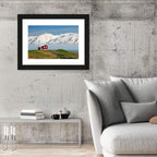 Red House by Fjord Wall Art