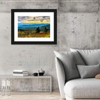 Cowee Mountains Sunset Wall Art
