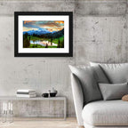 Mount Rainier Reflection at Tipsoo Lake Wall Art
