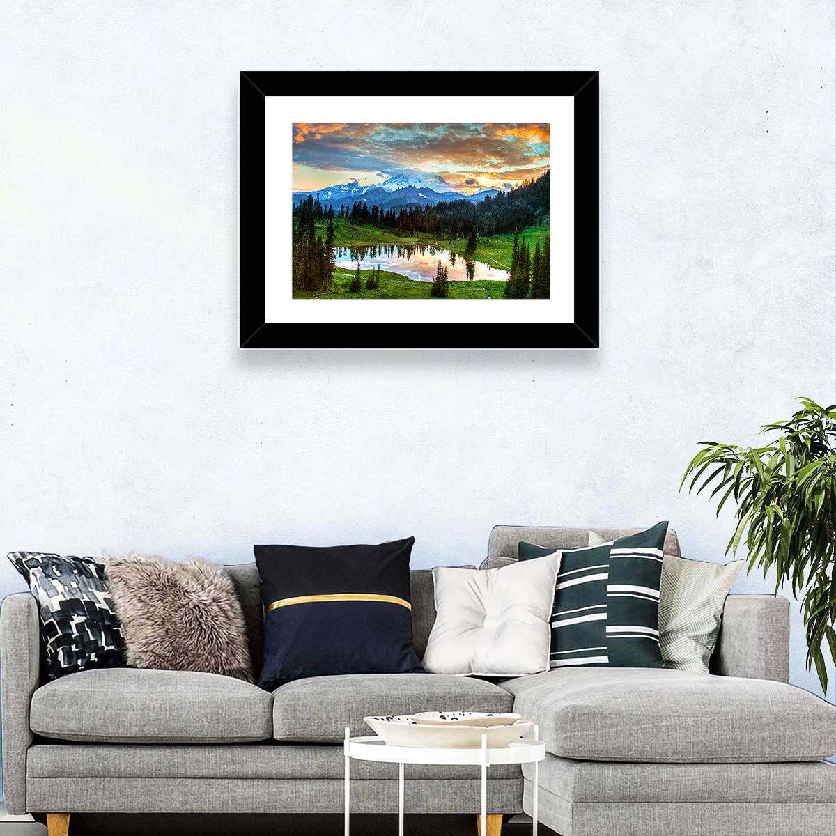 Mount Rainier Tipsoo Lake Wall Art