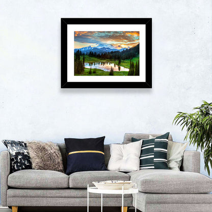 Mount Rainier Tipsoo Lake Wall Art