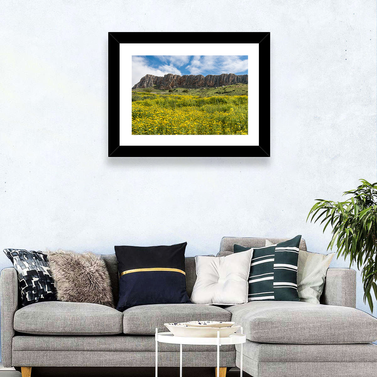 Mount Arbel Wildflower Meadow Wall Art