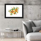 Fresh Floral Watercolor Bouquet Wall Art
