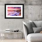 Dusk Over California Cliffs Wall Art