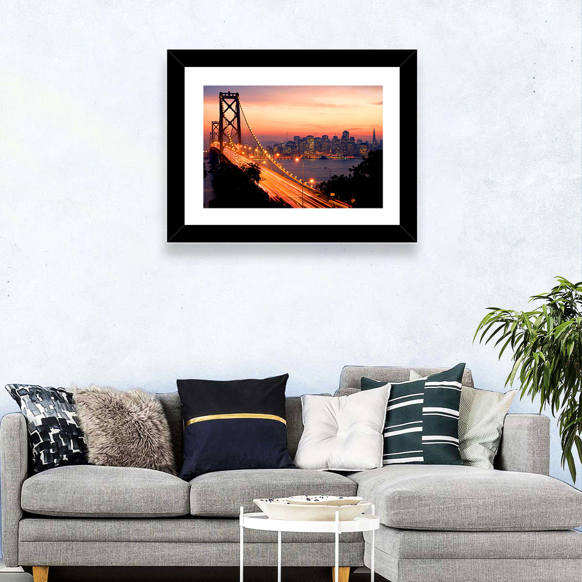 San Francisco Bay Bridge Wall Art