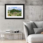 Berat Osum River View Wall Art
