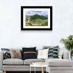 Berat Osum River View Wall Art