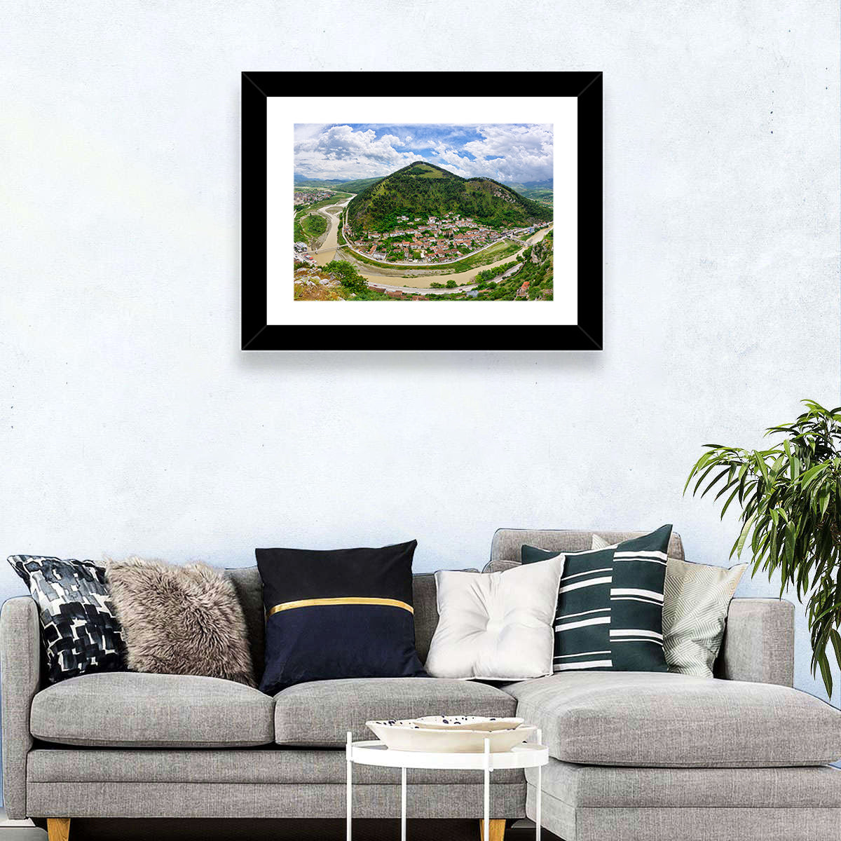 Berat Cityscape Wall Art