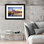 Nashville Skyline Over the Cumberland River Wall Art