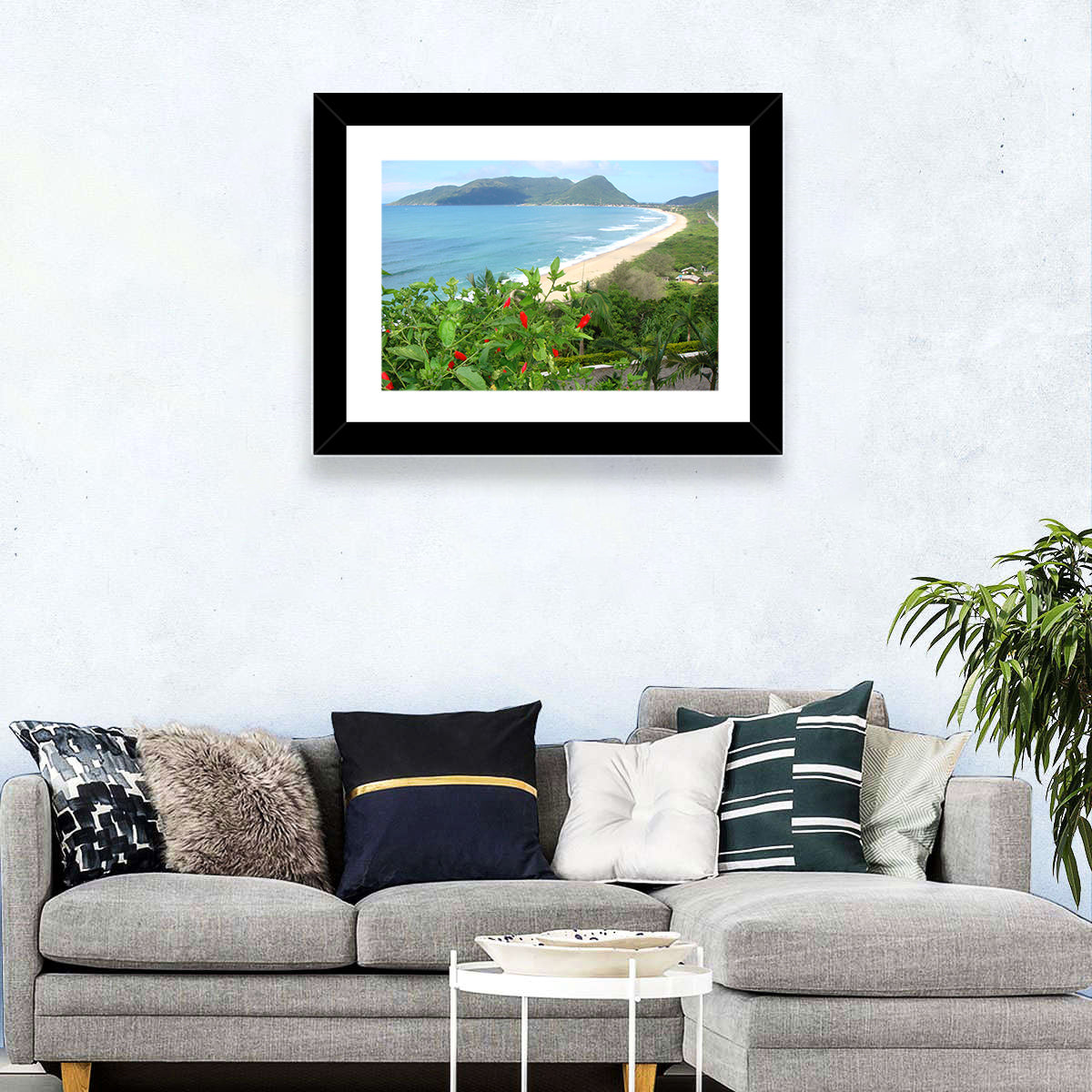 Armacao Beach Scene Wall Art