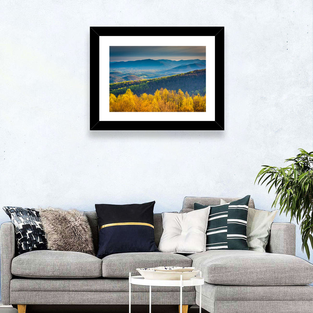 Shenandoah Golden Hour Ridge Wall Art