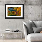 Frio River Autumn Reflection Wall Art