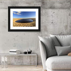 Fayoum Lake Footprints Wall Art