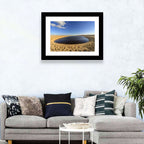 Fayoum Lake Footprints Wall Art