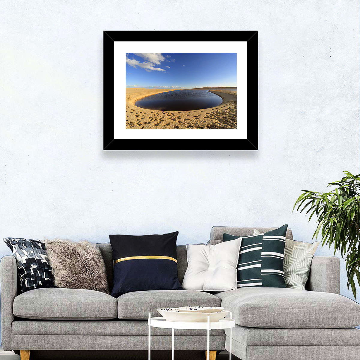 Fayoum Lake Wall Art