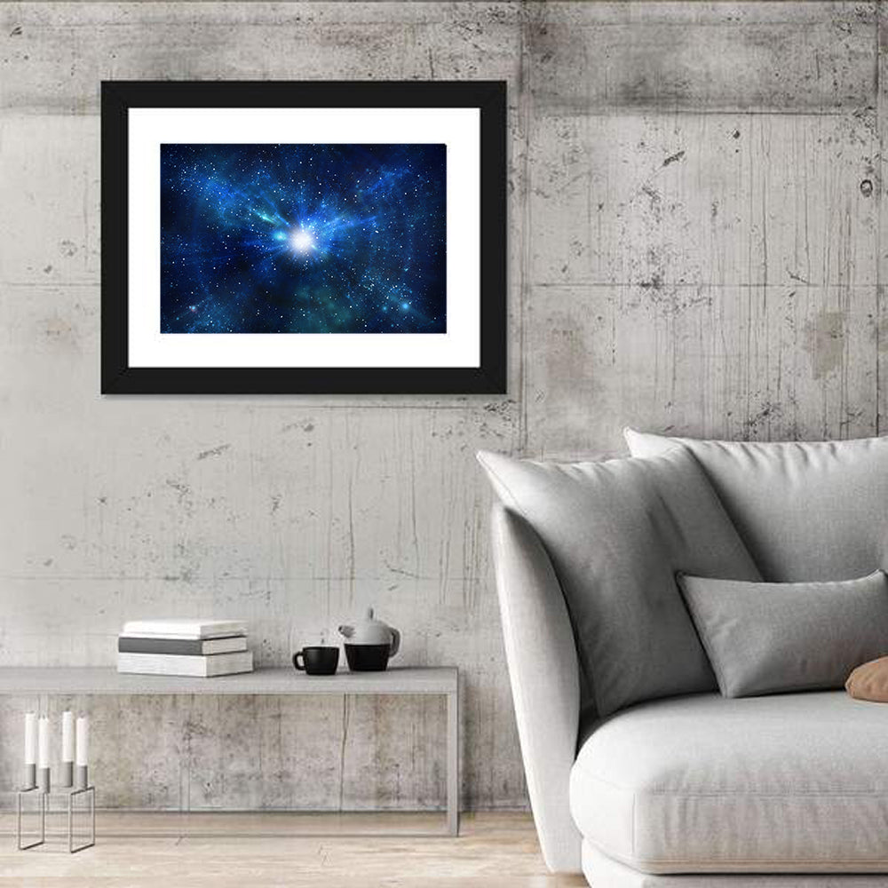 Lightspeed Space Travel Wall Art