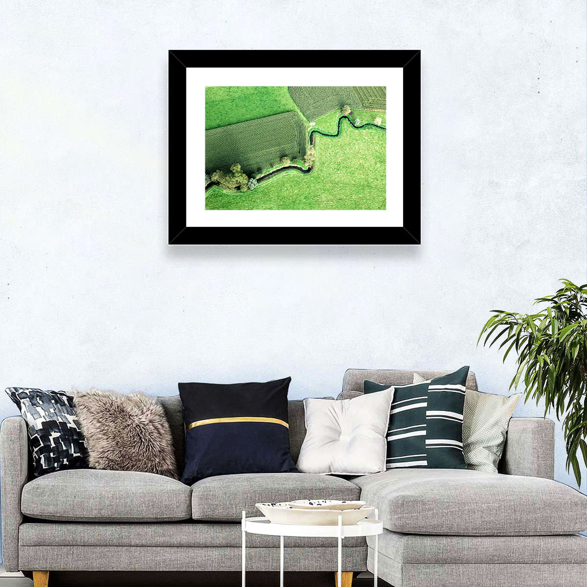 Meandering River Wall Art