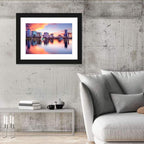 Lake Eola Sunset Orlando Wall Art