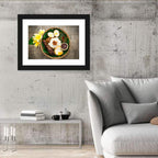 Nasi Campur in Woven Basket Wall Art