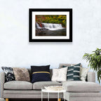 Blue Ridge Autumn Waterfall Wall Art