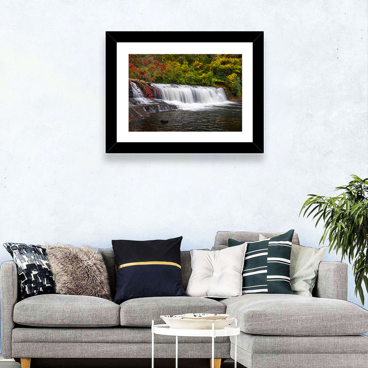 Blue Ridge Waterfall Wall Art