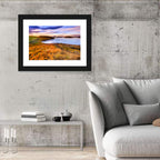 Sunset Over Lake Myvatn Wall Art