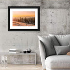 Hoverla Snowfield at Sunset Wall Art