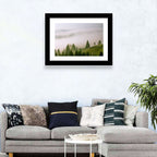 Summer Mist Over Green Hills Wall Art