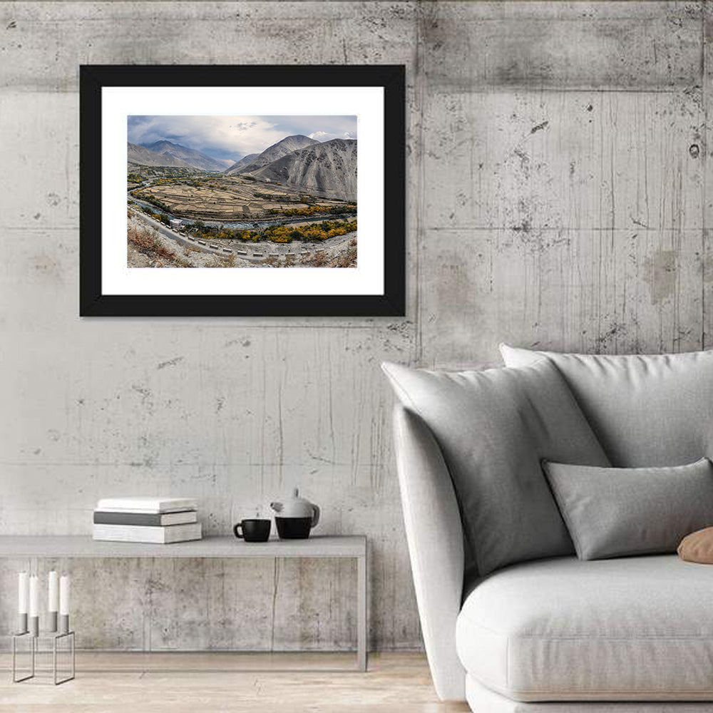 Autumn Valley, Afghanistan Wall Art