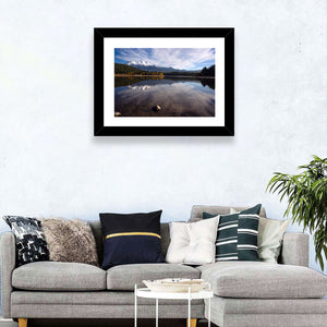 Mount Shasta From Lake Siskiyou Wall Art