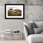 Thatched Roof Huts Wall Art