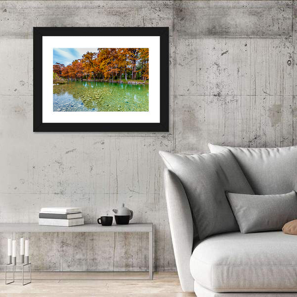 Frio River at Garner State Park Wall Art