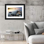 Minnesota Lakeshore Sunset Wall Art