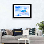 Gloved Hand with Vial and Pink-capped Tubes Wall Art