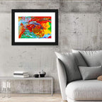 Palette Knife Color Study Wall Art