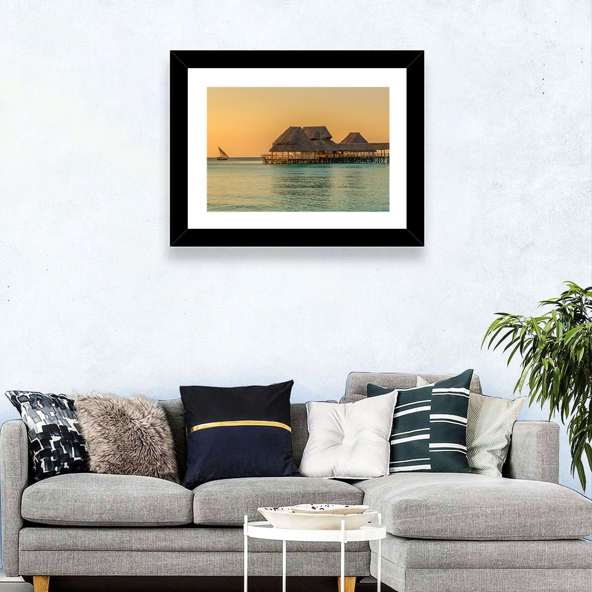 Luxury Beach Resort Wall Art