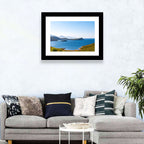 Coastal Cliffs and Lighthouse Bay Wall Art