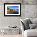 Lake Wanaka Golden Reflection Wall Art