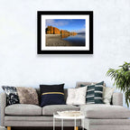 Lake Wanaka Golden Reflection Wall Art