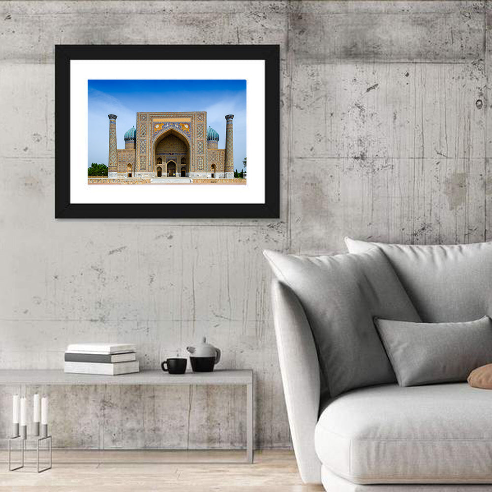 Sher-dor Madrasah, Registan Square Wall Art
