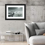 Burj Khalifa Rising Through Morning Fog Wall Art