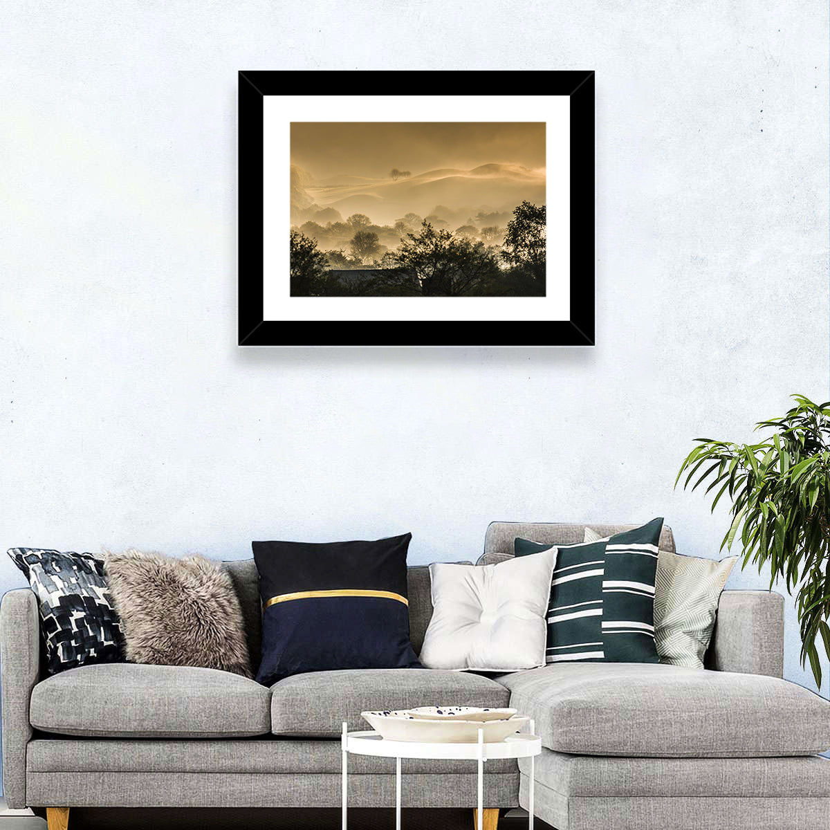Early Morning Mist Wall Art