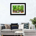 Mossy Rainforest Stream Wall Art